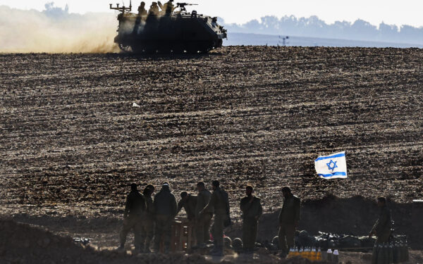 Armoured units and infantry companies are concentrated a few kilometres from the Gaza Strip, waiting for the start of the 